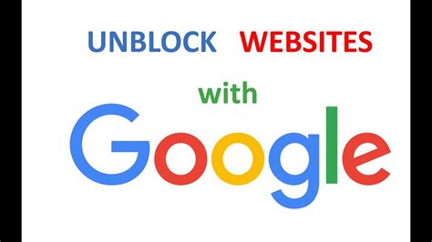 Read on to find o. . Unblocked google